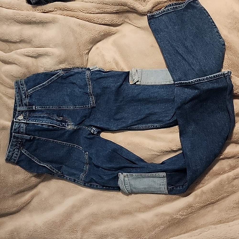 Hollister high rise dad-jean with side pocket